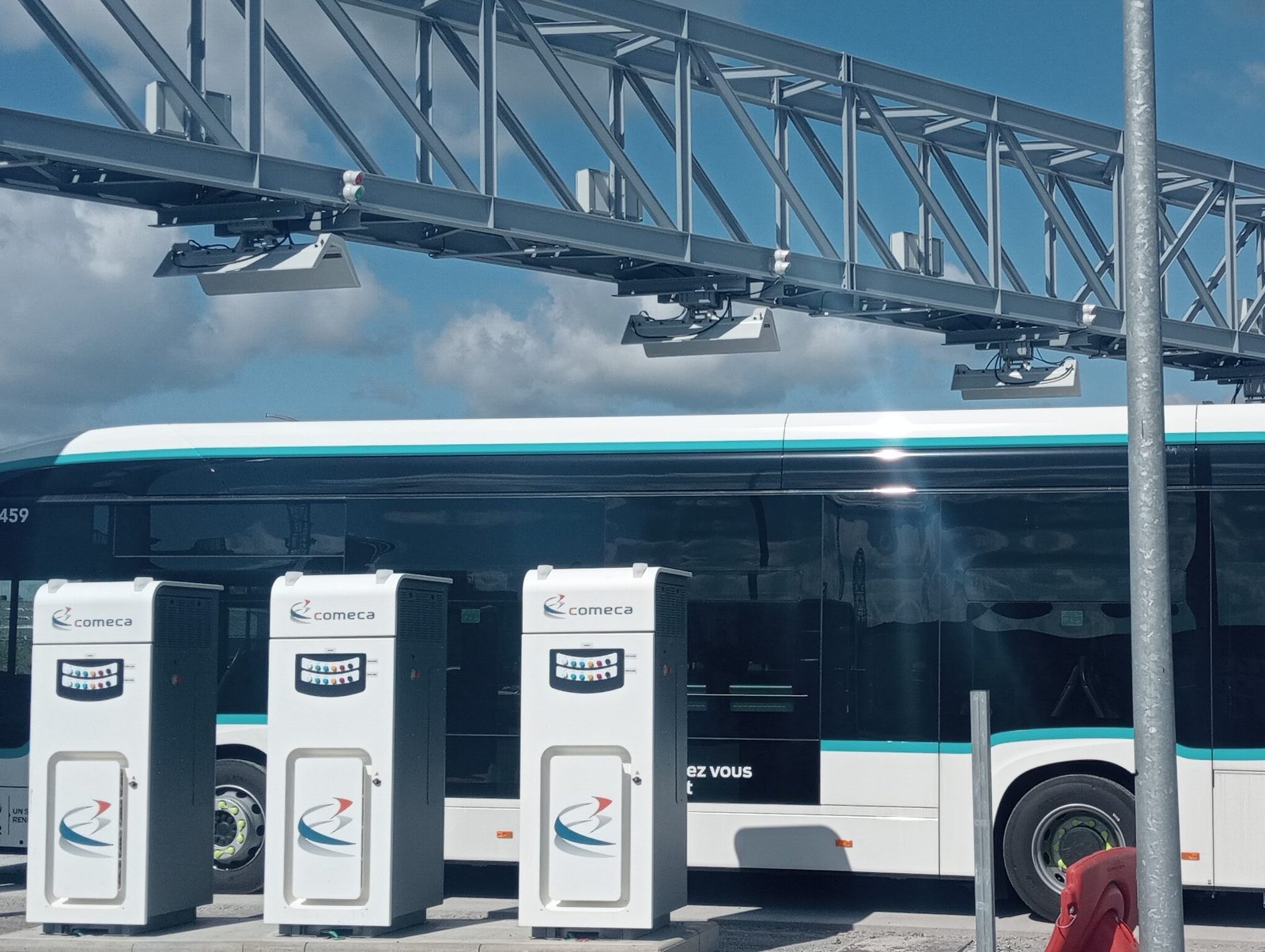 Mises en service 200 bornes Comeca